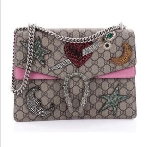 SOLD!! Gucci dyonisus sequin embellished gg coated